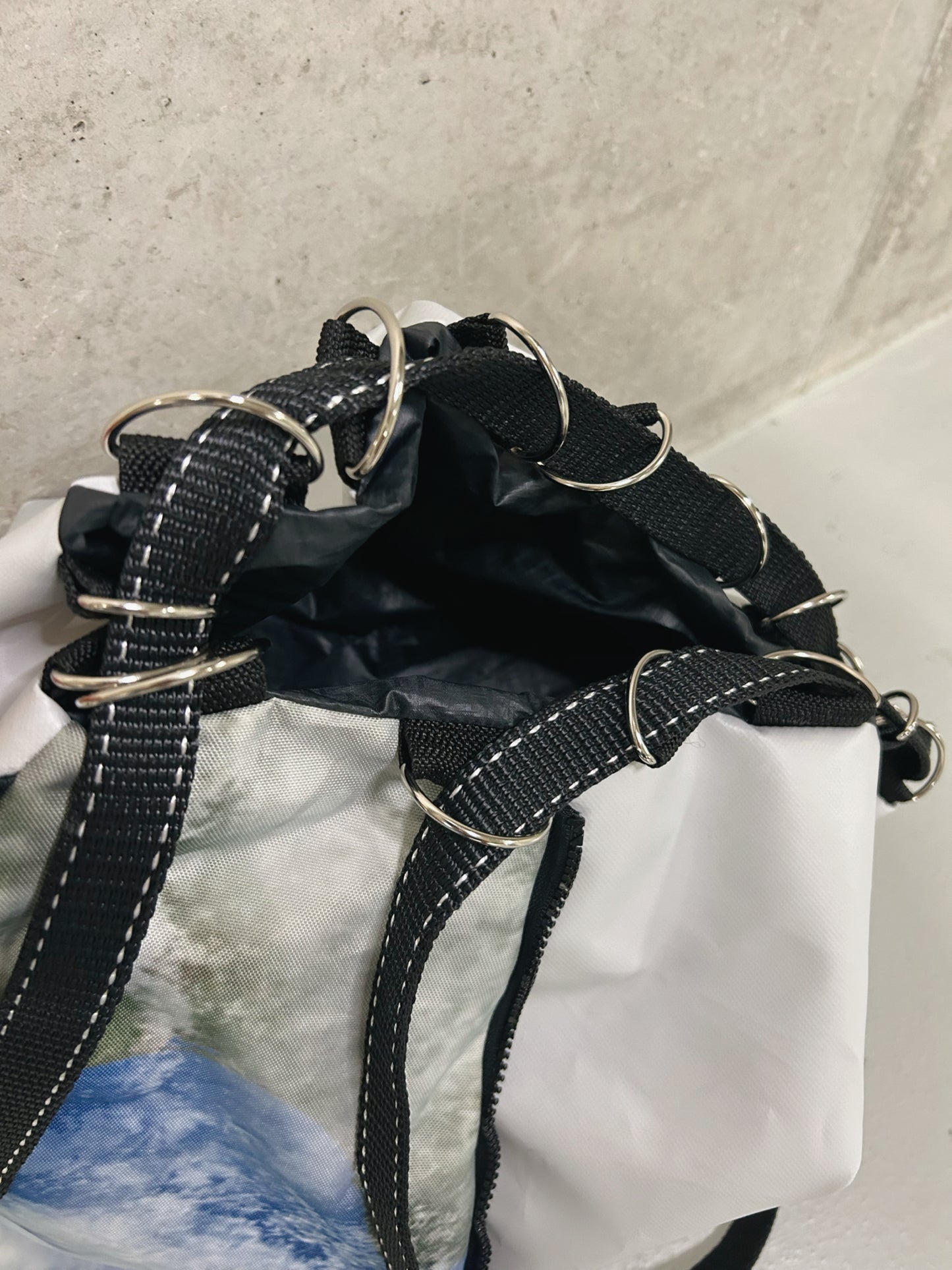 EARTH DROP B-BAG, PANDA BLUE