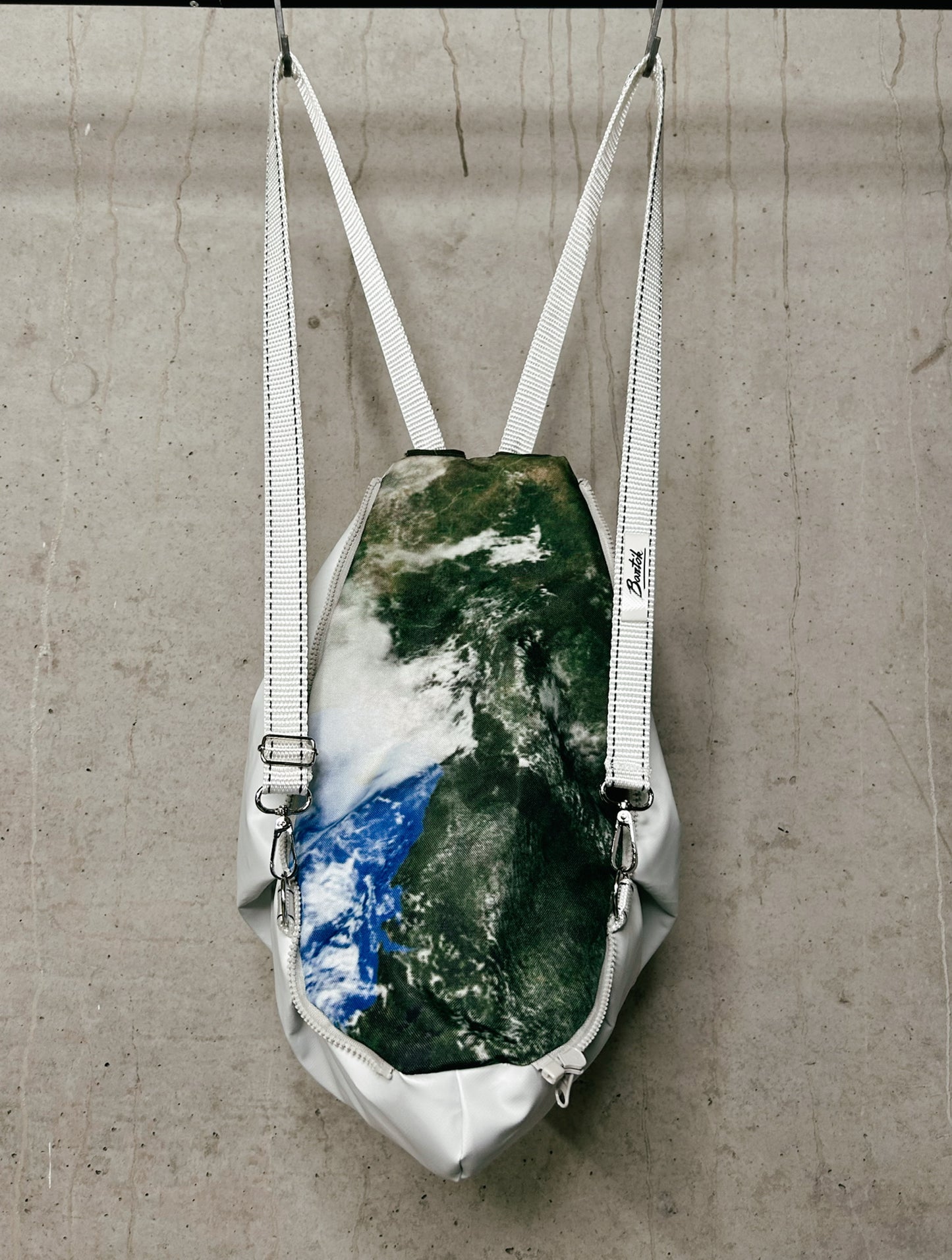EARTH DROP B-BAG, WHITEY